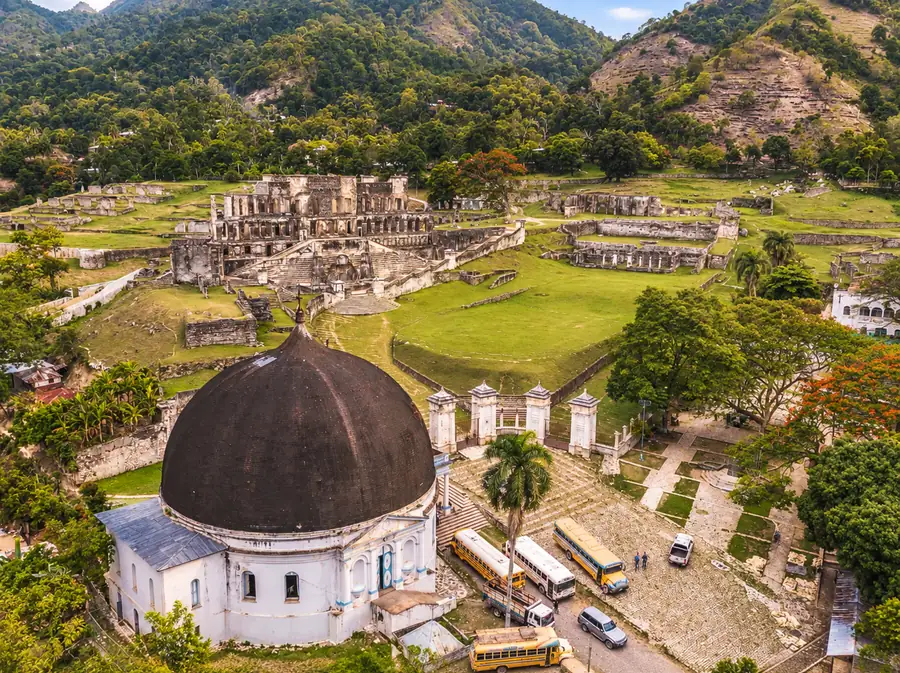 Ruins of Sans-Souci Palace, overview